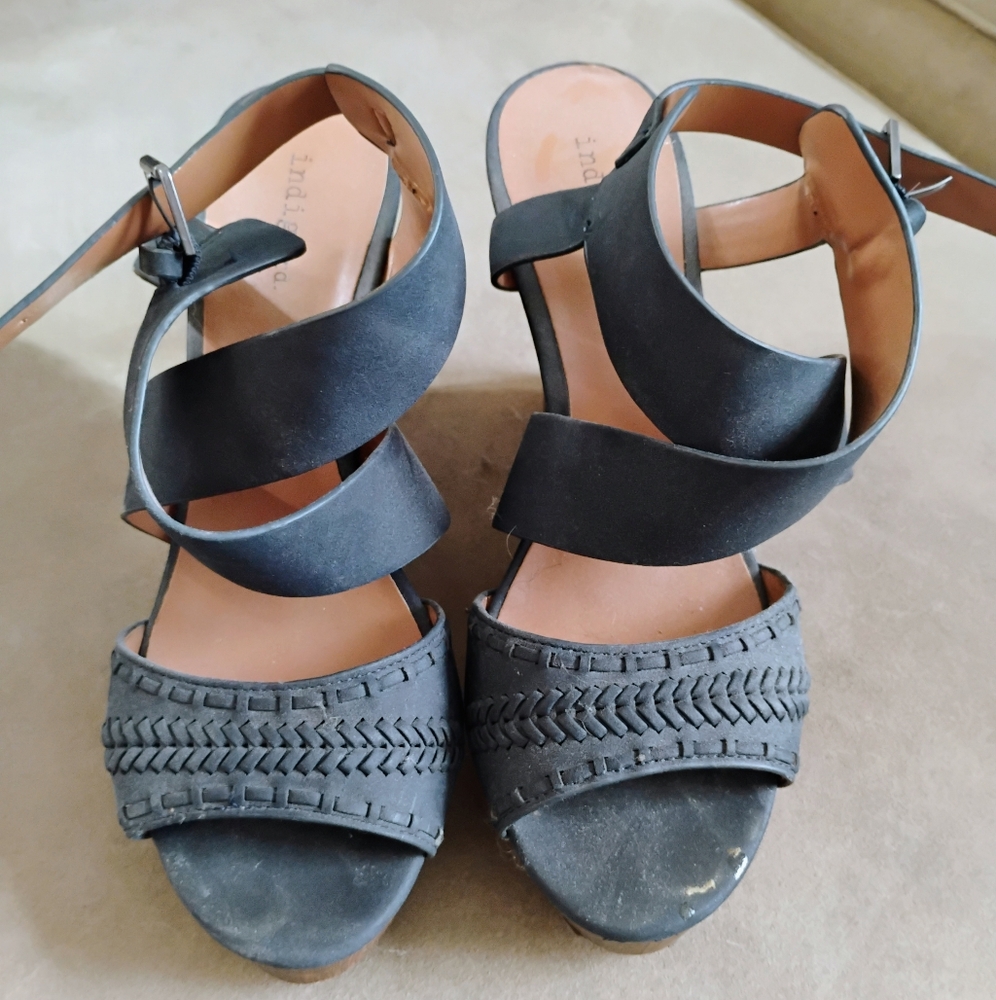 Indigo Charcoal Women's Sandals